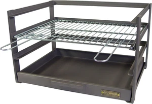 IMEX 71472.0, Grillschublade Mit Verzinktem Grillrost, 57 X 41 X 35 Cm, Schwarz - Bild 1 von 4