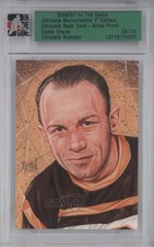 2006 ITG Ultimate Memorabilia 7th Edition Artist Proof /10 Eddie Shore Auto HOF