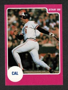 1988 Star Company Cal Ripken Jr., Unissued Promo, Blank Back - Bild 1 von 2