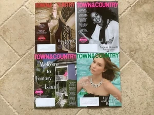 Town & Country Magazine Feb. - May 2025 Fantasy Island, Hannah Einbinder + More - Imagen 1 de 10