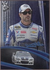 RARE 2015 Press Pass Cup Chase JIMMIE JOHNSON Blue Parallel 18; SN# 11/25 WOW!