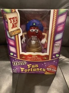 DISPENSER CARAMELLE CIOCCOLATO SIGILLATO M+M FUN FORTUNE TELER OTTIMO ROSSO-INI NUOVO CON SCATOLA - Foto 1 di 6