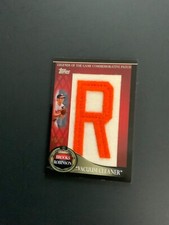 2009 Topps Legends Of The Game Commemorative Patch 48/50 Brooks Robinson