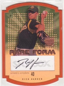 Skybox LE 2004 forma rara Rich Harden autógrafo 37/99 Oakland Athletics - Imagen 1 de 2
