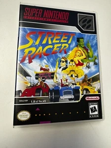 Street Racer Game Case SNES Super Nintendo CASE ONLY - Picture 1 of 4