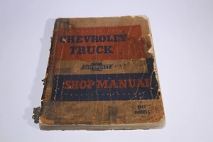 1947 Chevrolet Repair Maintenance Shop Manual Chevy Truck Models OEM ๐บ๐ธ USA - Picture 1 of 16