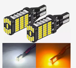 2Pcs 900Lm T15 W16W LED Canbus Bulbs 920 912 4014SMD 12V LED Reversing lights NN - Picture 1 of 4