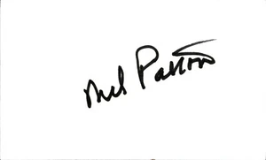 Mel Patton Signed Index Card 3x5 Autographed Olympic Sprinter 66790 - Picture 1 of 1