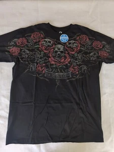 Liquid Blue Shirt DIA DE MUERTOS Black XL NOS - Picture 1 of 11