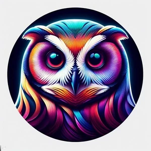 Owl Animal Waterproof, UV Resistant Vinyl Sticker Decal - Picture 1 of 12