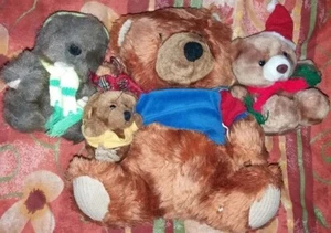 3 peluches: marmotte ours ourson - fizzy et le club roda - 13, 13 et - Photo 1/7