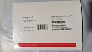 New Microsoft Windows Server 2025 Standard 64Bit 48 Core 50 CAL DVD+ Key Sealed - Picture 1 of 1