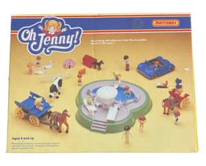 Vintage Matchbox Oh Jenny Dreamworld Playset People Animal Furniture Accessories - Picture 1 of 2
