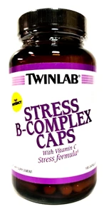 Twinlab Stress B-Complex with Vitamin C, 100 CAPS - Picture 1 of 3