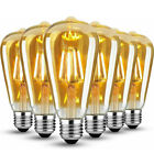6x E27 ST64 LED Edison Vintage Retro Lampe Gl&#252;hlampe 4W Filament Gl&#252;hbirne Birne