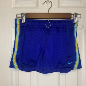 Nike kurze Hose Dri Fit sportlich Laufen blau Mädchen Small - Bild 1 von 2