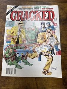 Vintage collectors Cracked magazine issue September 1990 #256 Donald Trump - Imagen 1 de 7
