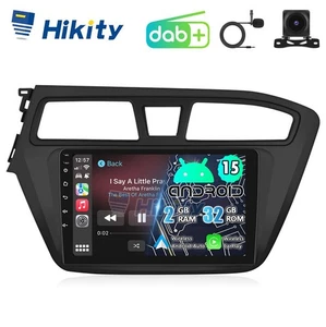 Radio DAB+ 2+32GB CarPlay Android13 para Hyundai i20 GB 2015-2017 RDS Navi cámara - Imagen 1 de 18