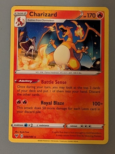 Rare Charizard 170hp Pokémon Card Mint Condition | eBay