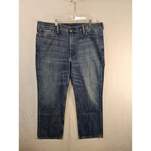 Levi's 514 Straight Fit Jeans Herren Größe 42 x 30 blau Denim klassischer Stil #1614 - Bild 1 von 9