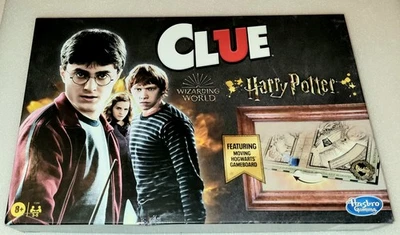  CLUE Harry Potter (Wizarding World Edition) Hasbro Board Game 2020 Moving Board - Image 1 of 4