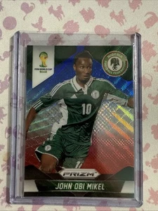 2014 Panini Prizm World Cup - John Obi Mikel #152 Blue White Red - Bild 1 von 2