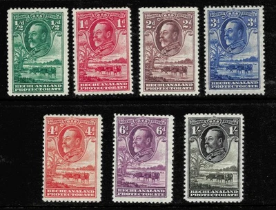 BECHUANALAND PROTECTORATE. SG99-105. MOUNTED MINT. - Image 1 of 2