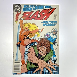 Flash #28 1989 | Edición Quiosco | Primera Aparición de Linda Park | En estado bastante bueno+🔑 - Imagen 1 de 18
