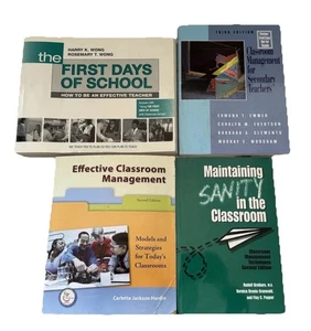 LOT 4 Classroom Management Teaching Books Secondary Education Schools - Bild 1 von 8