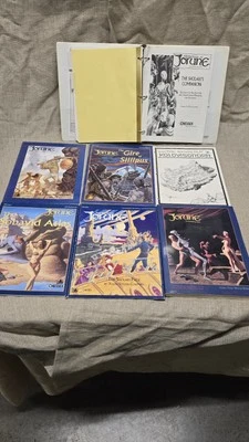 Skyrealms of Jorune Lote 3ª Edición (Chessex, Vector Zero) - ¡Raro Juego de RPG! Foto 1 de 4