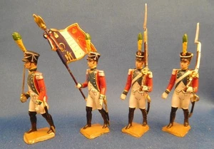 CBG Mignot #041A Voltigeurs 4th Swiss Guards 1812 - Vintage Valaisan Paint Boxed - Bild 1 von 1