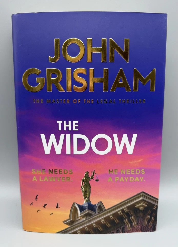 SIGNED - The Widow By John Grisham New 1st Edition Hardback (DAMAGED) - Image 1 of 4