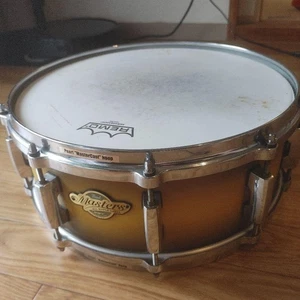 Pearl Mastercast Snare Drum 14 Inch Maple Shell - Picture 1 of 5