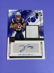 2024 Impeccable Joe Milton III Rookie Patch Auto /99 - Picture 1 of 2