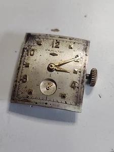 Vintage Hamilton Masterpiece Caliber 770 22-Jewel Wristwatch Movement, Nice Dial - Picture 1 of 6