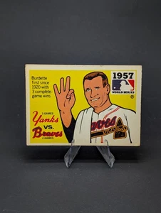 1971 Fleer Laughlin World Series - Lew Burdette #55 - Bild 1 von 2