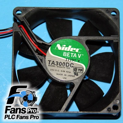 1PCS Brand New Nidec TA300DC D34683-55 Fan DC 12V 0.08A 2pin cooling fan - Image 1 of 3