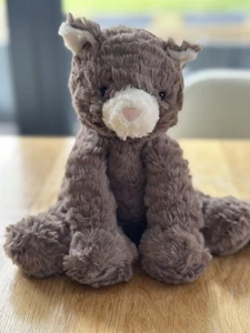 Jellycat Fuddlewuddle Cat Grey Retired - Picture 1 of 9