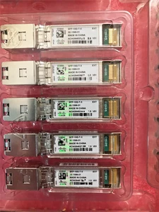 Neu Cisco SFP-10G-T-X 10G SFP+ 10GBASE-T Kupfer RJ45 80m Transceiver mit Holo - Bild 1 von 4