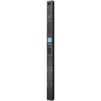 APC NetShelter Metered Rack PDU, 2G, 0U, 20A, 208V, 18 C13 and 2 C19 outlets, L6 - Image 1 of 3