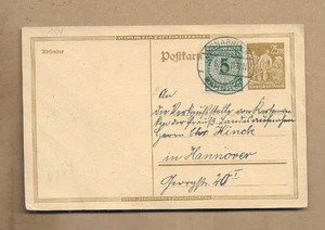 Los vom 03.09 Heimatbeleg Hasbergen/Osnabrück 1924 - Bild 1 von 2