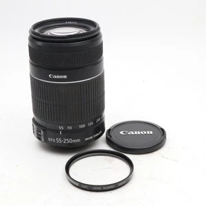 【Near MInt/W:Hood】Canon EF-S 55-250mm f/4-5.6 IS II Telephoto Zoom from Japan - Picture 1 of 9