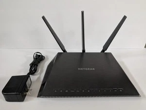 Netgear Nighthawk AC1900 WiFi VDSL/ADSL Modem Router D7000 Tested - Picture 1 of 3