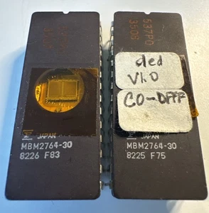 MBM2764-30 Mitsubishi EPROM IC 28 PIN DIP 2764 - Heathkit - Cantidad 2 - Imagen 1 de 2