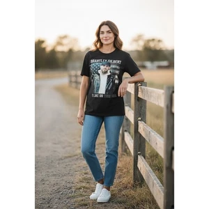 Brantley Gilbert Not Like Us Tour 2019 Graphic T Shirt Black Size 2XL - Picture 1 of 5