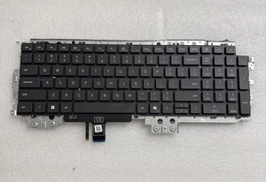 Teclado Dell Latitude 5550 Precision 3590 retroiluminado EE. UU. con marco 835MH 0835MH GTKS - Imagen 1 de 5