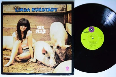 LINDA RONSTADT Silk Purse CAPITOL LP VG++ 1st press 1970 RL Robert Ludwig  - Image 1 of 2