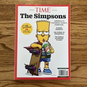 TIME MAGAZINE : THE SIMPSONS - BART ON COVER 2025 - Afbeelding 1 van 2