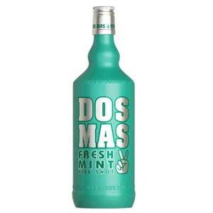 Dos Mas Kiss Shot fresh Mint Minzlikör mit Vodka verfeinert 700ml - Bild 1 von 1
