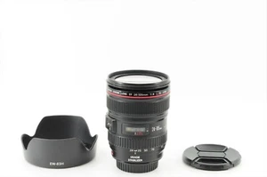 Canon EF 24-105mm F/4 L IS USM Lens + Hood Near Mint From Japan #22494E - Picture 1 of 8